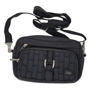 LUG Carousel Mini Crossbody Bag Black